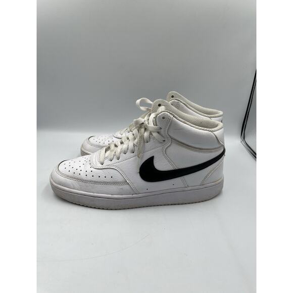 Nike Court Vision Mid Next Nature DN3577-101 Men 8.5 White Lifestyle Shoe - Picture 1 of 10
